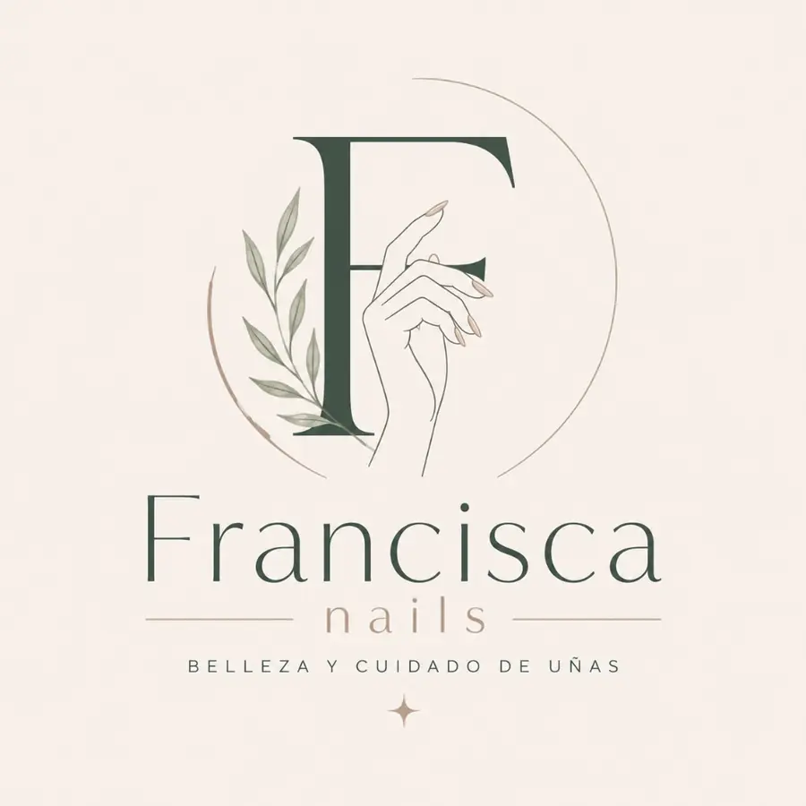Logo et charte Identité visuelle Francisca Nails pour Francisca Nails (Prothésiste ongulaire)